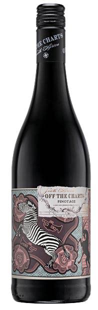 Bruce Jack Wines, Off The Charts, Western Cape, Pinotage 2023 75cl