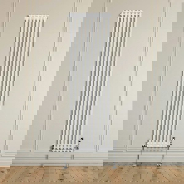 Monstershop Traditional 2 Column Radiator - 1800 x 472mm - White
