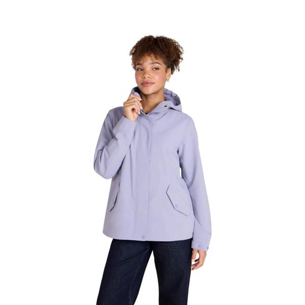 Animal Womens/Ladies Hyde Waterproof Jacket - Lilac - 