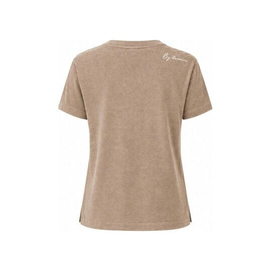 By Lanvin Shoulder Logo Taupe T-Shirt
