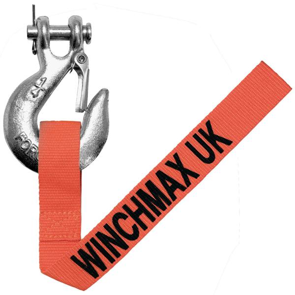 Winchmax Dyneema Synthetic Winch Rope 15m x 6mm with 1/4 Inch Clevis Hook