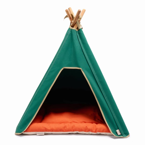 Pooch and Paws Teepee & Dog Mat Combination Set