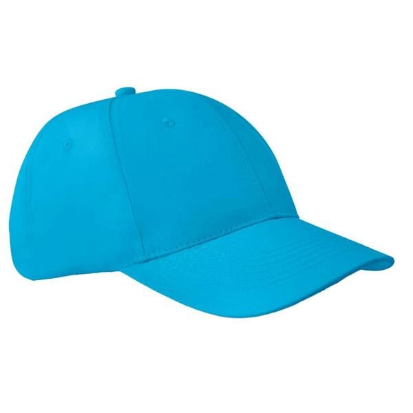 MidOcean Basie 6 Panel Baseball Cap - Turquoise - 