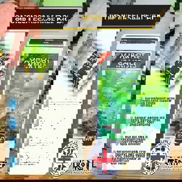 Bronte Heritage AquaBoost Water Retaining Granules 50g – Reduce watering, prevent drought stress & boost stronger root growth for all plants