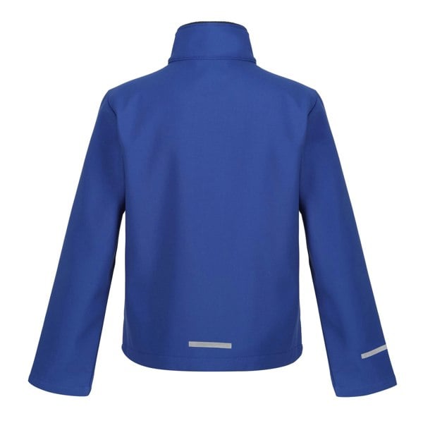 Regatta Boy's Ablaze 2 Layer Soft Shell Jacket - New Royal/Navy