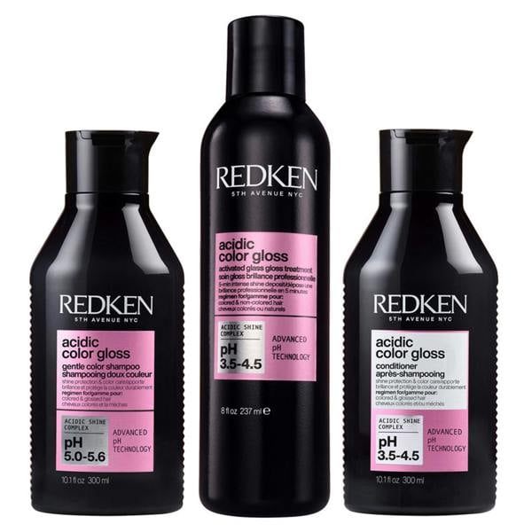 Redken Acidic Color Gloss Shampoo Conditioner Treatment