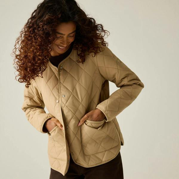 Regatta Womens/Ladies Maia Quilted Padded Jacket - Barleycorn - 