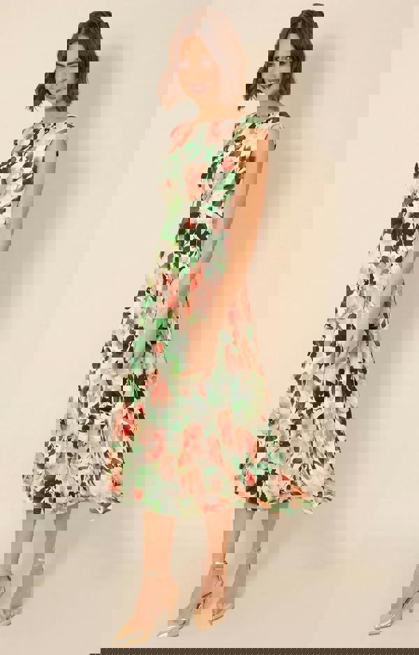 Alie Street London Luna Midi Dress - Peony Pink