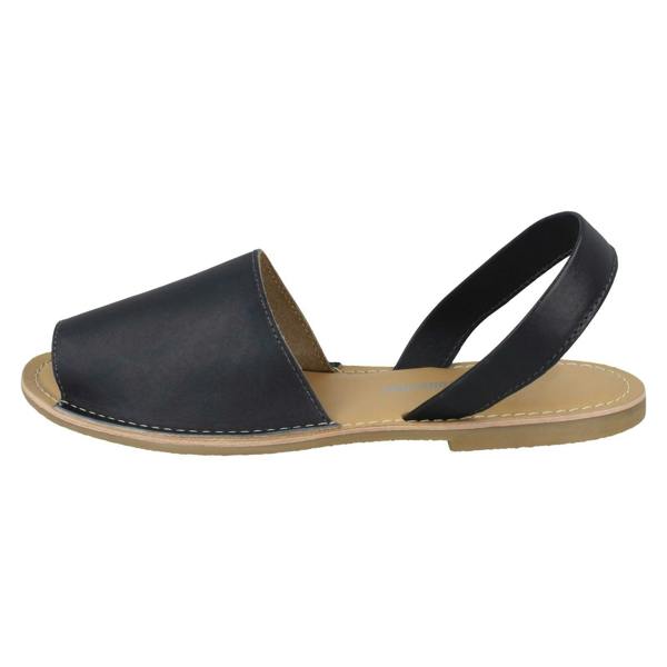 Leather Collection Ladies Leather Collection Slingback Mule Sandals