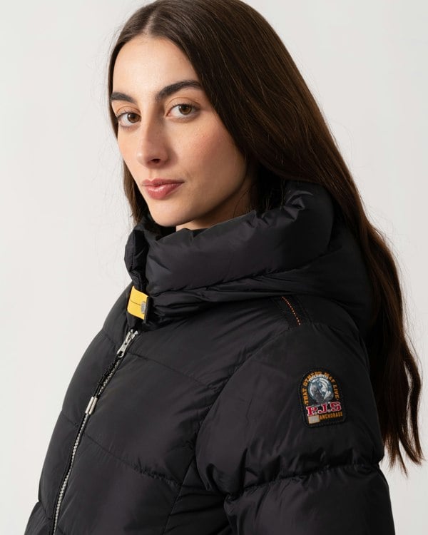 Parajumpers Jinny Womens Hooded Down Jacket - Black 541
