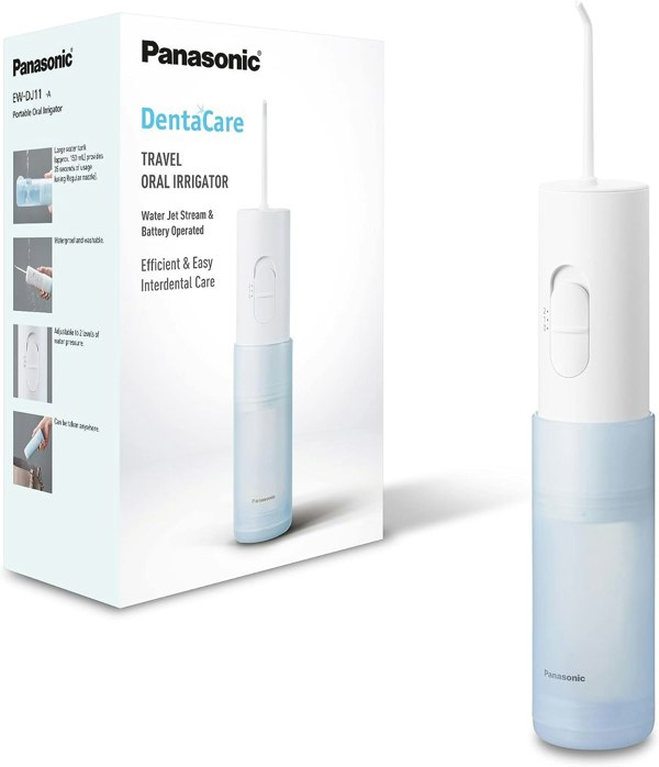 Panasonic EW-DJ11 Cordless Compact & Portable Water Flosser with Free Gift RRP £15