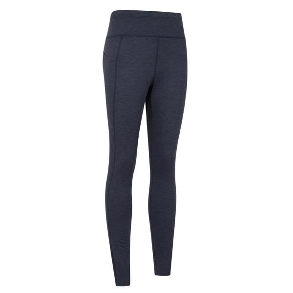 Mountain Warehouse Womens/Ladies Contin Trekking Thermal Leggings - Navy - 