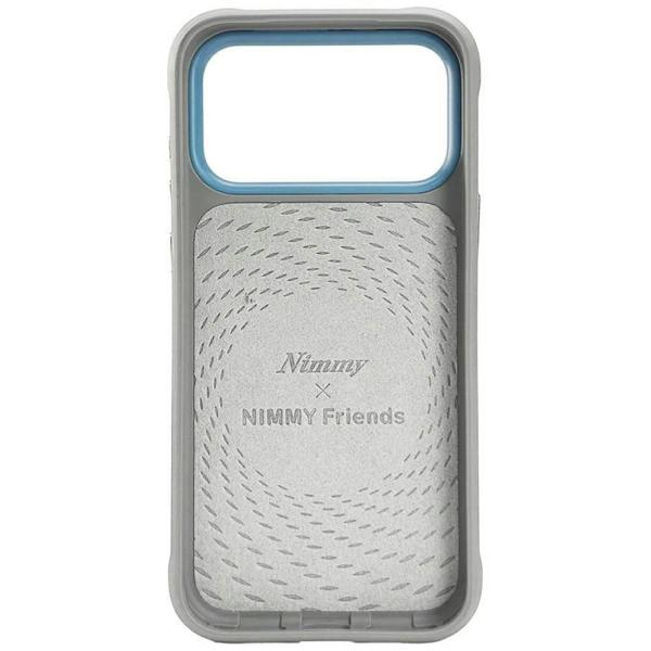 Nimmy Friends Nimmy Cool & Cute 2.0 Terrier Dog Case with MagSafe for iPhone 17 Pro 6.3" Grey Blue - N-KMLL-IP17-PRO-019-A