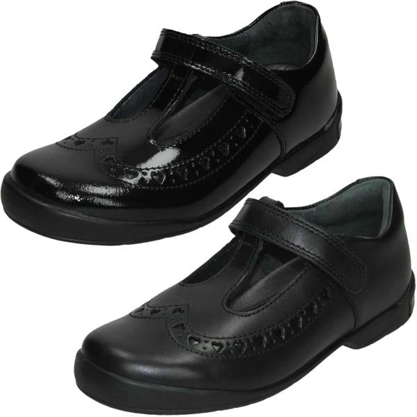 Start-rite Girls Startrite T-Bar School Shoes Leapfrog