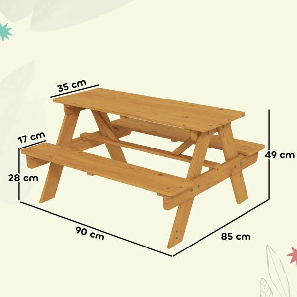 Kids Garden Table and Chair Set