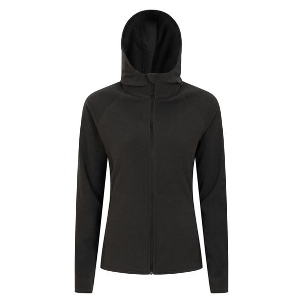 Mountain Warehouse Women's Camber Hooded Fleece - Black