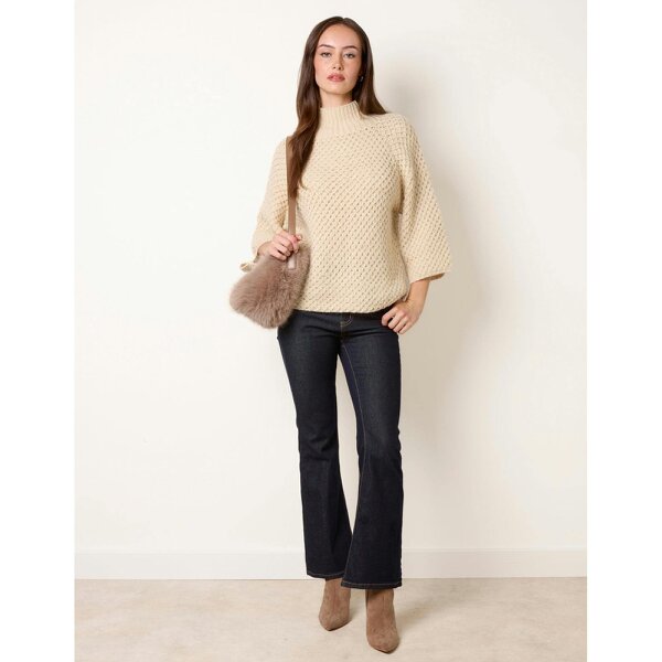 Blue Vanilla Waffle Knit Jumpers