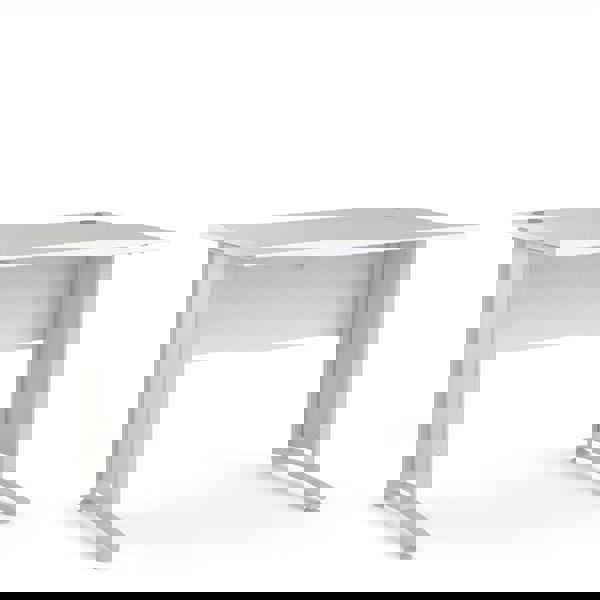 Furniture To Go Prima Desk 120 cm in White with White legs