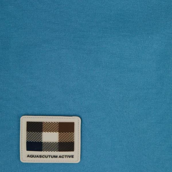 Aquascutum Active INSERT LAMINA T-SHIRT AA_B006_TS005 18 Avio (BLUE) T-Shirt Mens M
