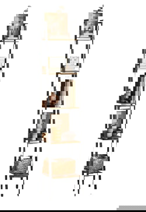 Modcraft 5 Tier Narrow Ladder Shelf