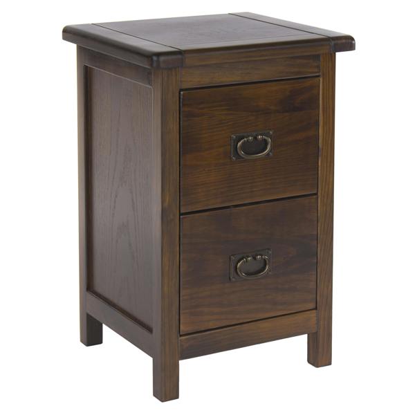 Core Products Boston 2 Drawer Petite Bedside Cabinet