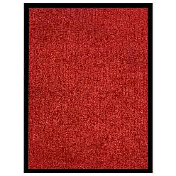 Berkfield Doormat  Red 60x80 cm