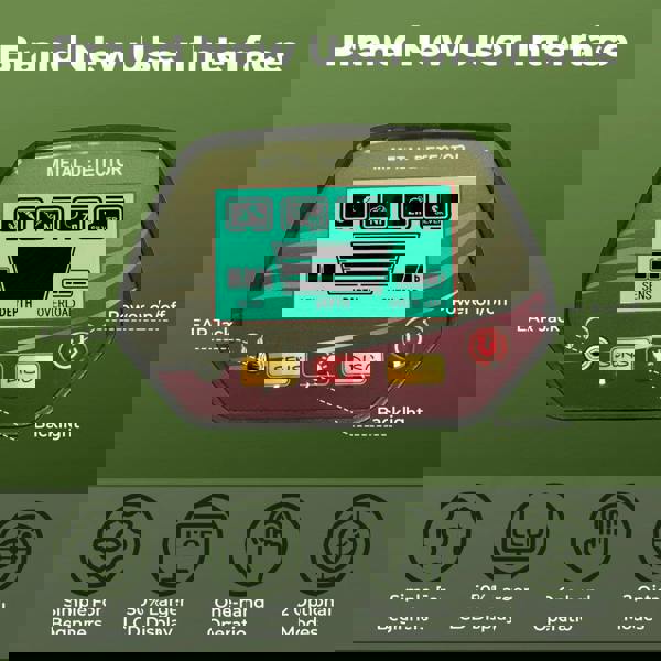 Traderight Metal Detector Professional Waterproof for Beginner 4 Search Mode