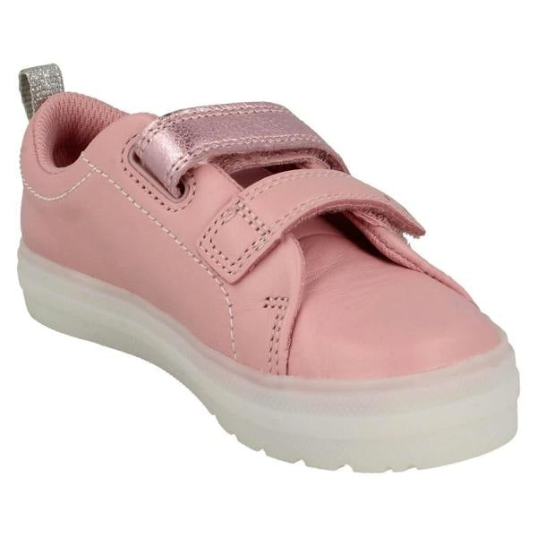 Clarks Girls Clarks Mermaid Detailed Light Up Shoes Flare Shell Lo T