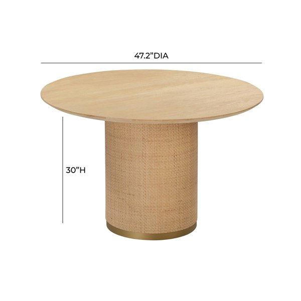 Furniture Edit Akiba 47" Round Dining Table