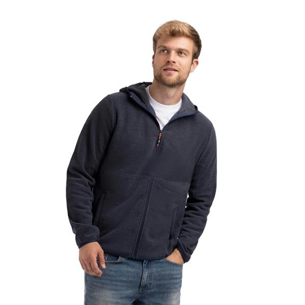 Trespass Mens Brian AT200 Full Zip Fleece Jacket - Charcoal - 