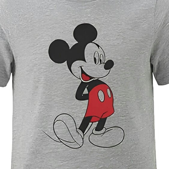 Onomato! Disney Mickey Mouse Kids' Short Sleeve T-Shirt Size 3-4 Years Grey