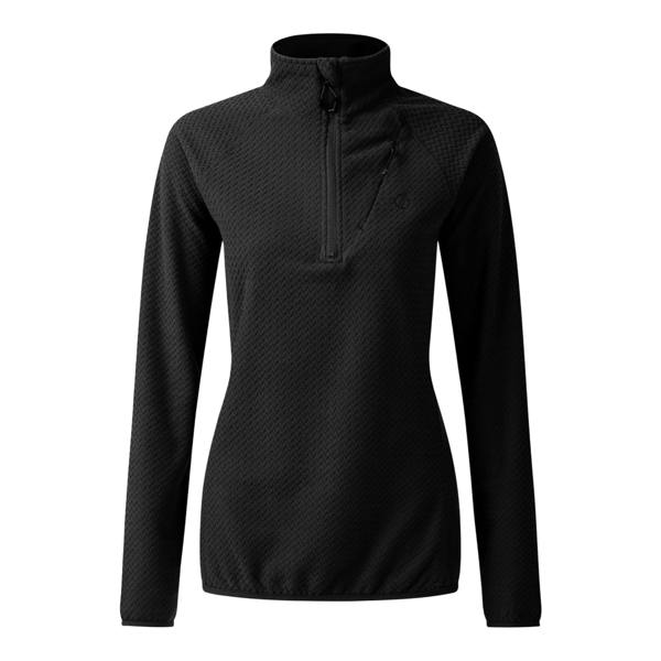 Dare 2B Womens/Ladies Switch Up Fleece Top - Black - 