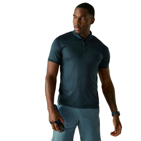 Regatta Mens Remex II Jersey Polo Shirt - Night Sky - 