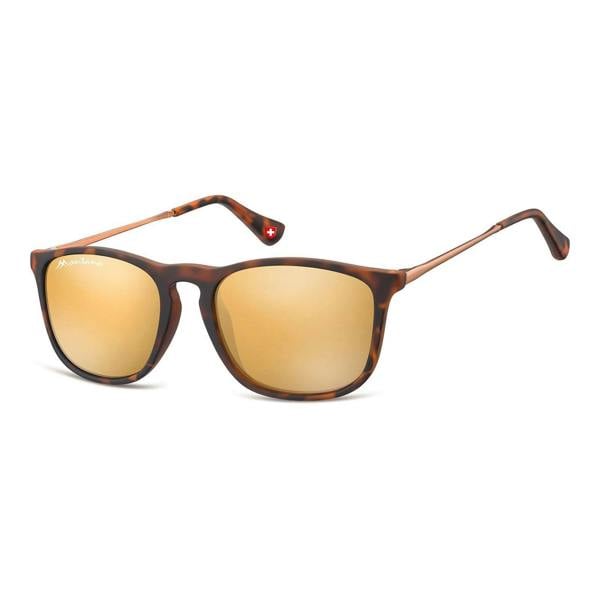 Montana Sunglasses CS72 D Tortoise Gold Revo Mirror