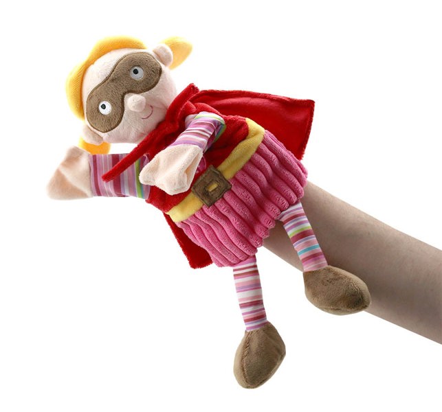 The Puppet Company Story Tellers: Super Hero (Pink Outfit)