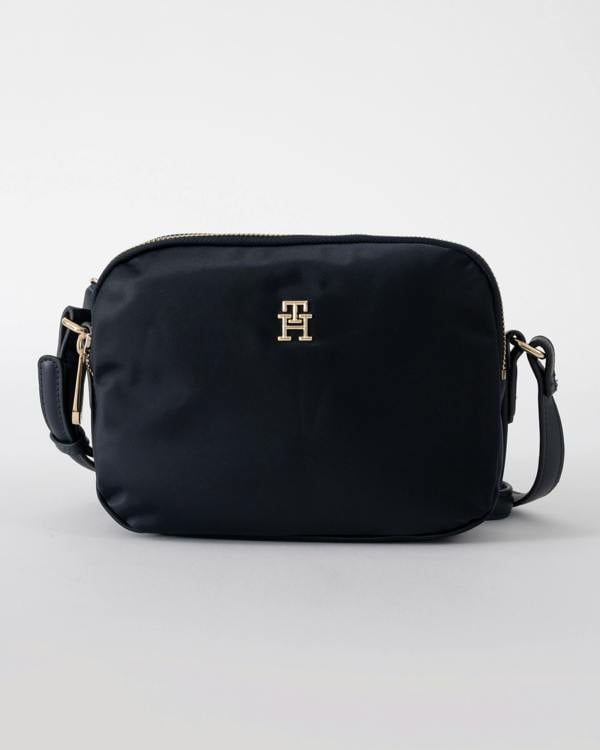 Tommy Hilfiger Poppy TH Womens Crossover Bag - Space Blue