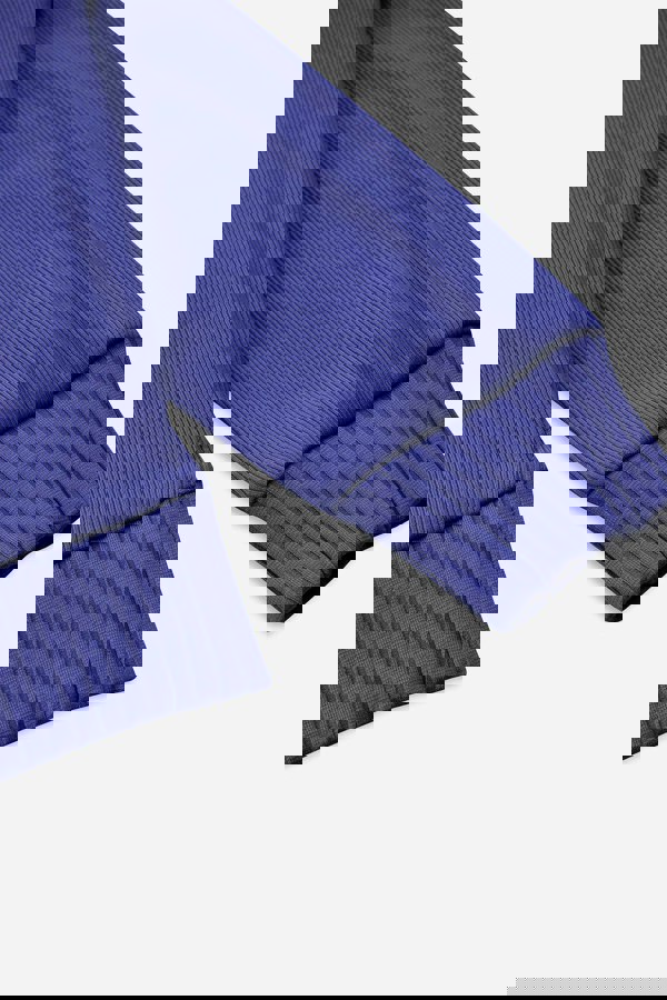 ENORSIA Button Shoulder Crewneck Sweatshirt