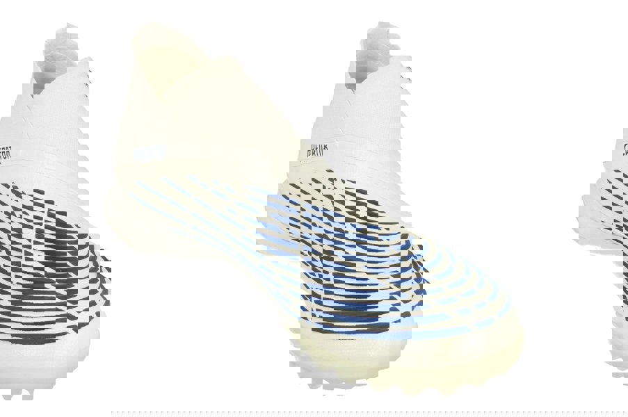 Adidas Predator Edge.1 Tf Mens Football Boots Trainers  GW3655 - White Blue Gw3655 - Photo 3