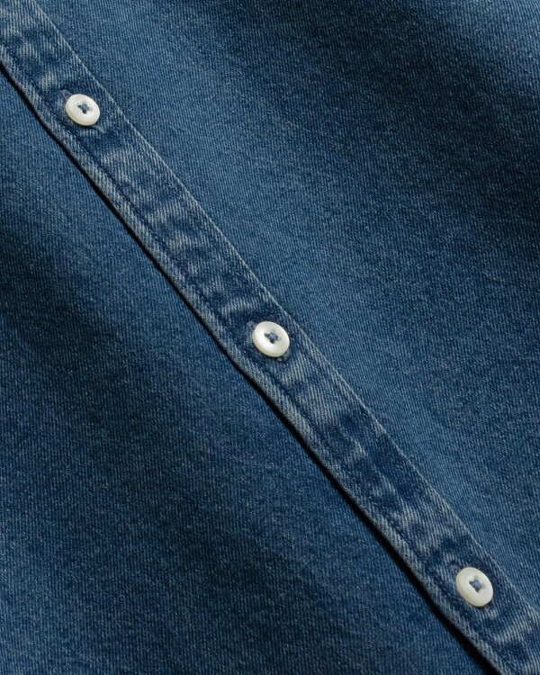 Larsson & Co Freddie - Denim Long Sleeve Shirt