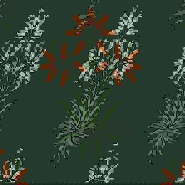 William Morris At Home Hyacinth Flower Wallpaper | Forest