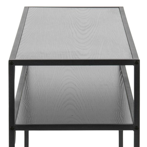 Wyld Haus El Paso Black Metal and Wood Console Table