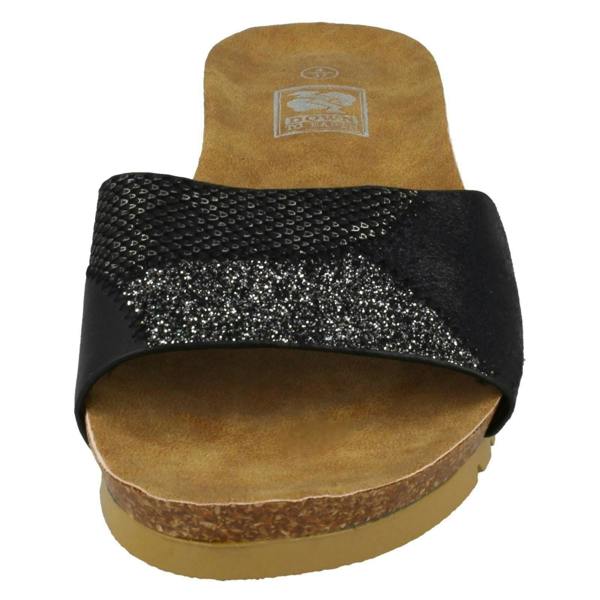 Down to Earth Ladies Down To Earth Mid Cork Wedge Sandals