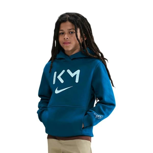 Nike Childrens/Kids Kylian Mbappe Hoodie - Abyss Blue - 