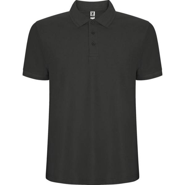 Roly Mens Pegaso Premium Plain Polo Shirt - Dark Lead - 