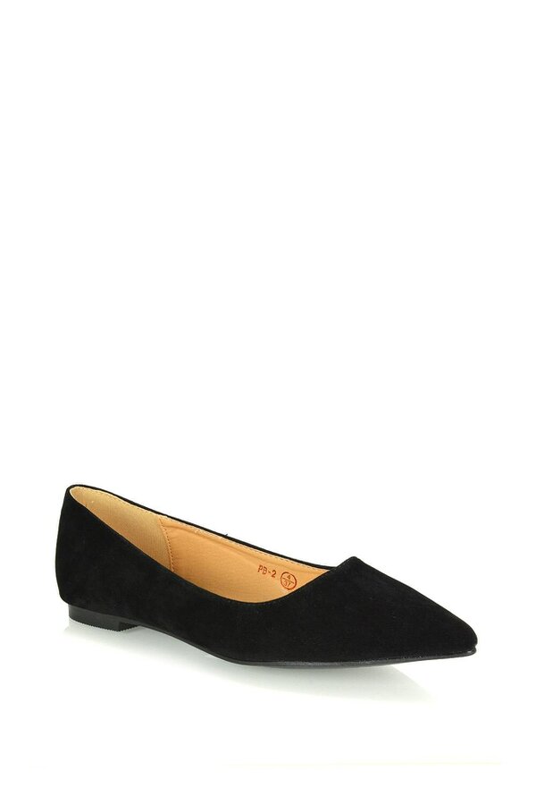 XY LONDON Pointed Toe Low Heel Bridal Ballerina Pump Shoes