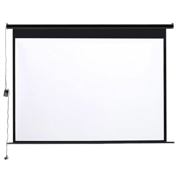 Motorized Electric Projector Screen with Remote Control, AI0721 Projector Screen Living and Home
