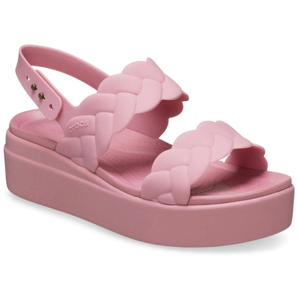 Crocs Brooklyn Woven Thermoplastic Women's Rosette Sandals