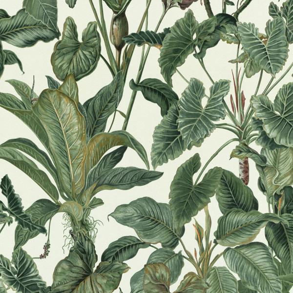 Erismann Paradiso Leaves Tropical Wallpaper