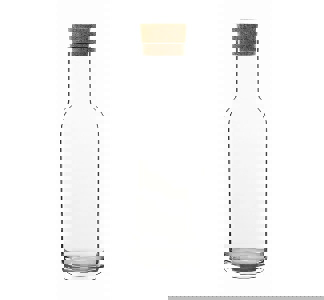 Luigi Bormioli Sublime Carafe with Cork Stopper Crystal Glass Decanter - 1 L