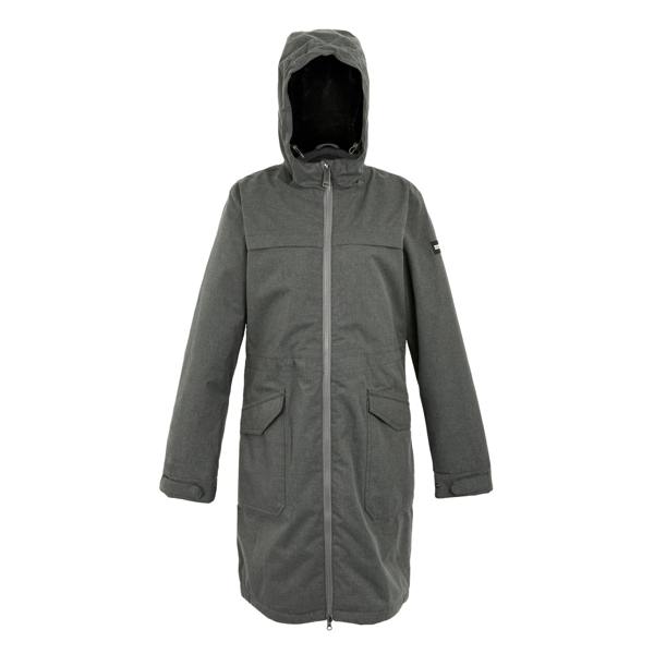 Regatta Womens/Ladies Romine II Waterproof Jacket - Grey Sky Marl/Black